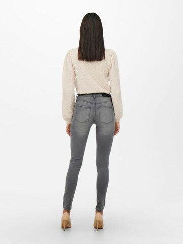 JDY Skinny Jeans 'New Nikki' in Grey