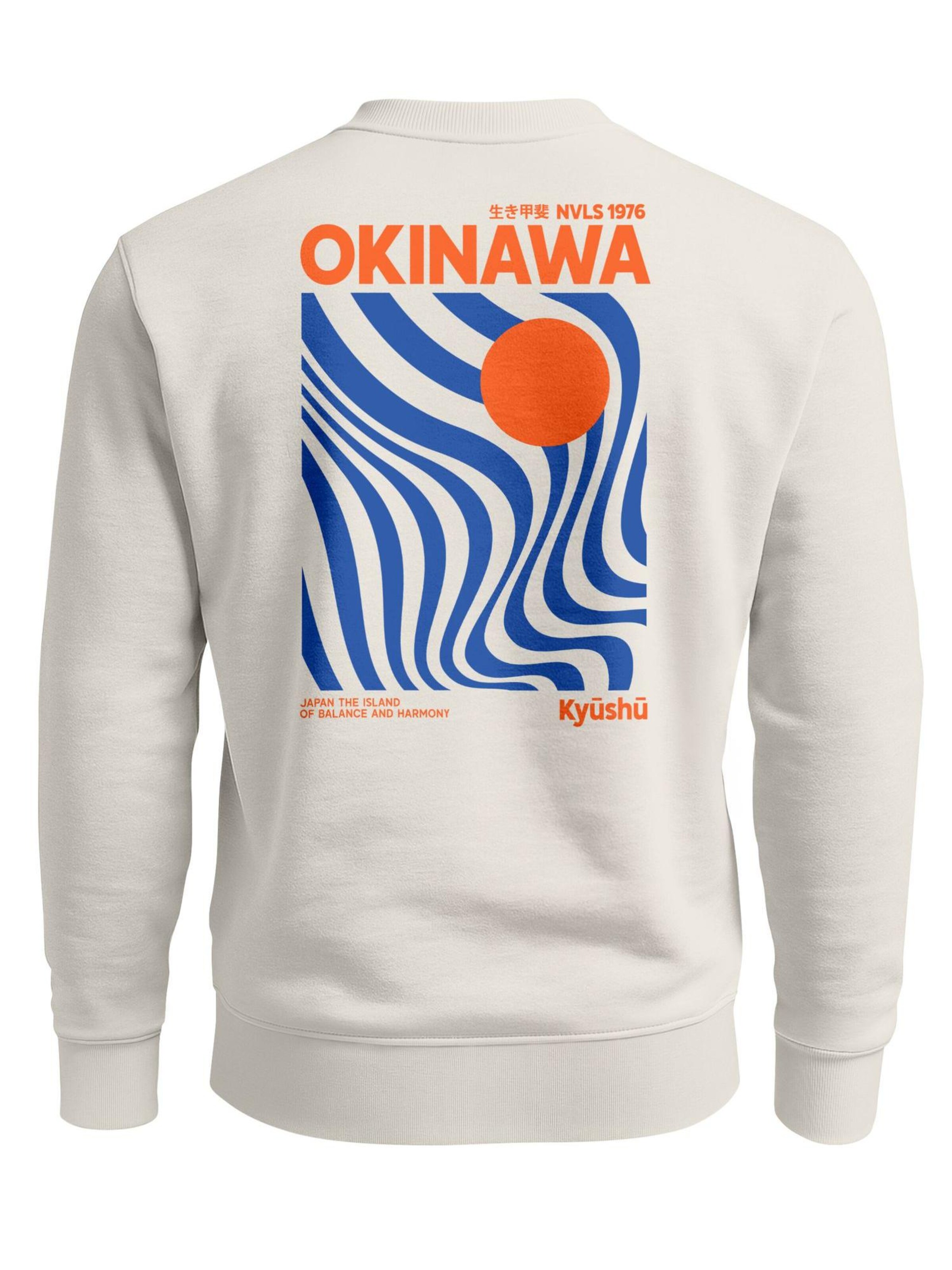 Neverless Sweatshirt 'Okinawa'‌‌‌‌‌‌‌‌ in Beige