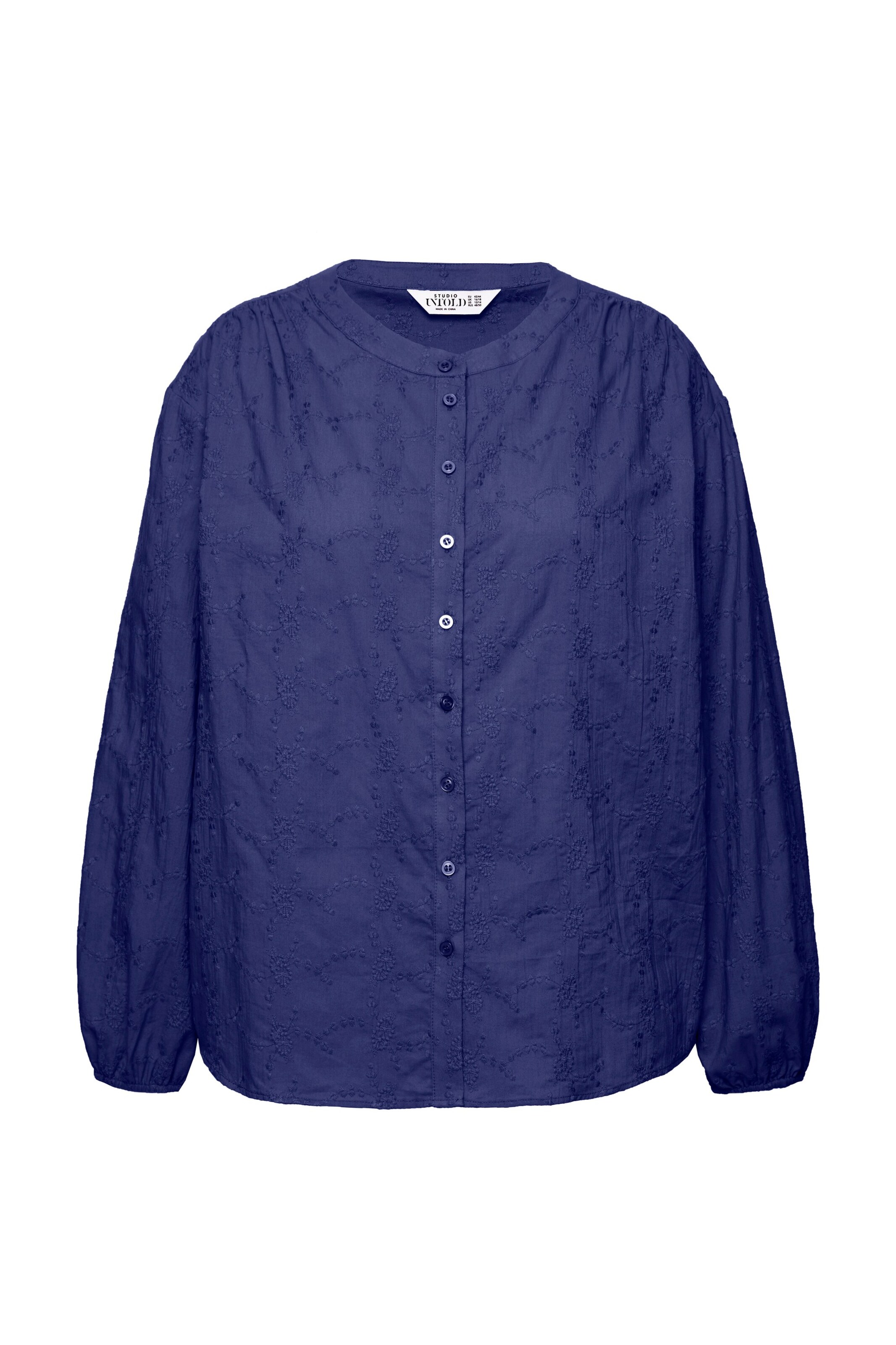 Studio Untold Bluse in Blau: Vorderseite