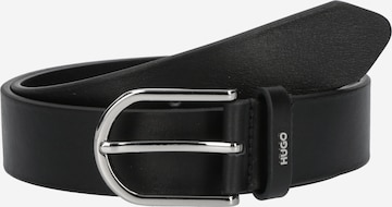 Ceinture 'Zoey' HUGO en noir : devant