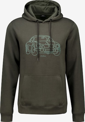 Deeluxe Sweatshirt in Grün: Vorderseite