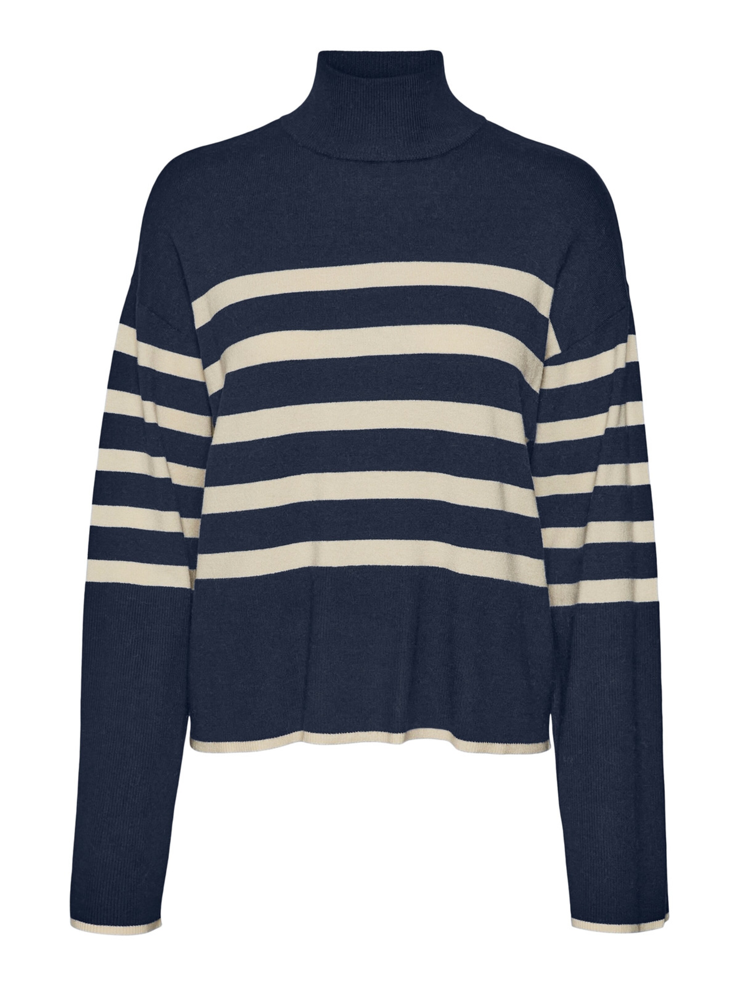 VERO MODA Sweater 'HAPPINESS' in Navy | ABOUT YOU