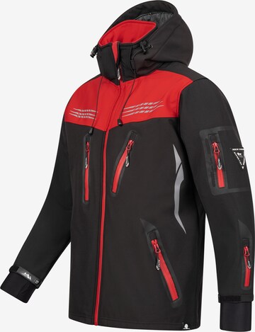 Rock Creek Outdoorjacke in Schwarz