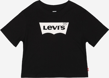 LEVI'S Тениска в черно: отпред