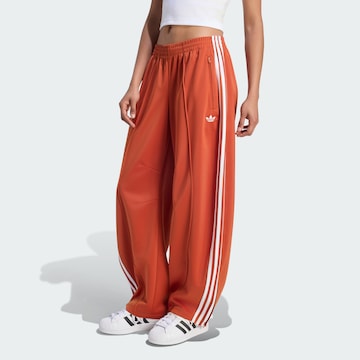 ADIDAS ORIGINALS - Barrel Calças 'Firebird' em vermelho: frente
