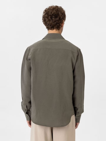 Comfort fit Camicia 'Leon' di Antioch in verde