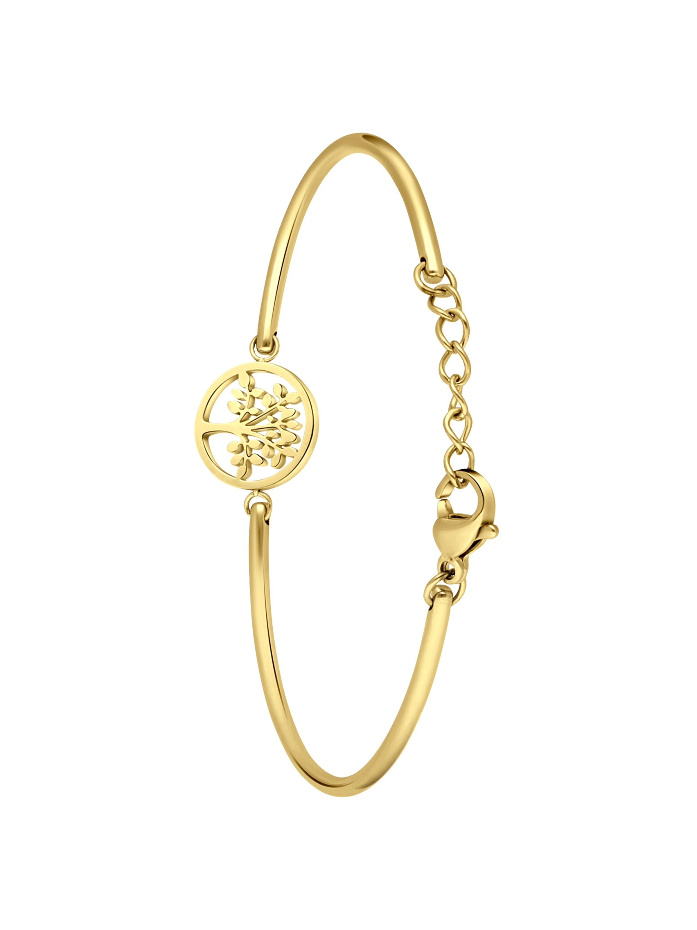 Lucardi Bracelet in Gold: front