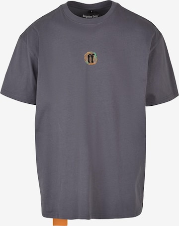 T-Shirt 'Falcon' Forgotten Faces en gris : devant