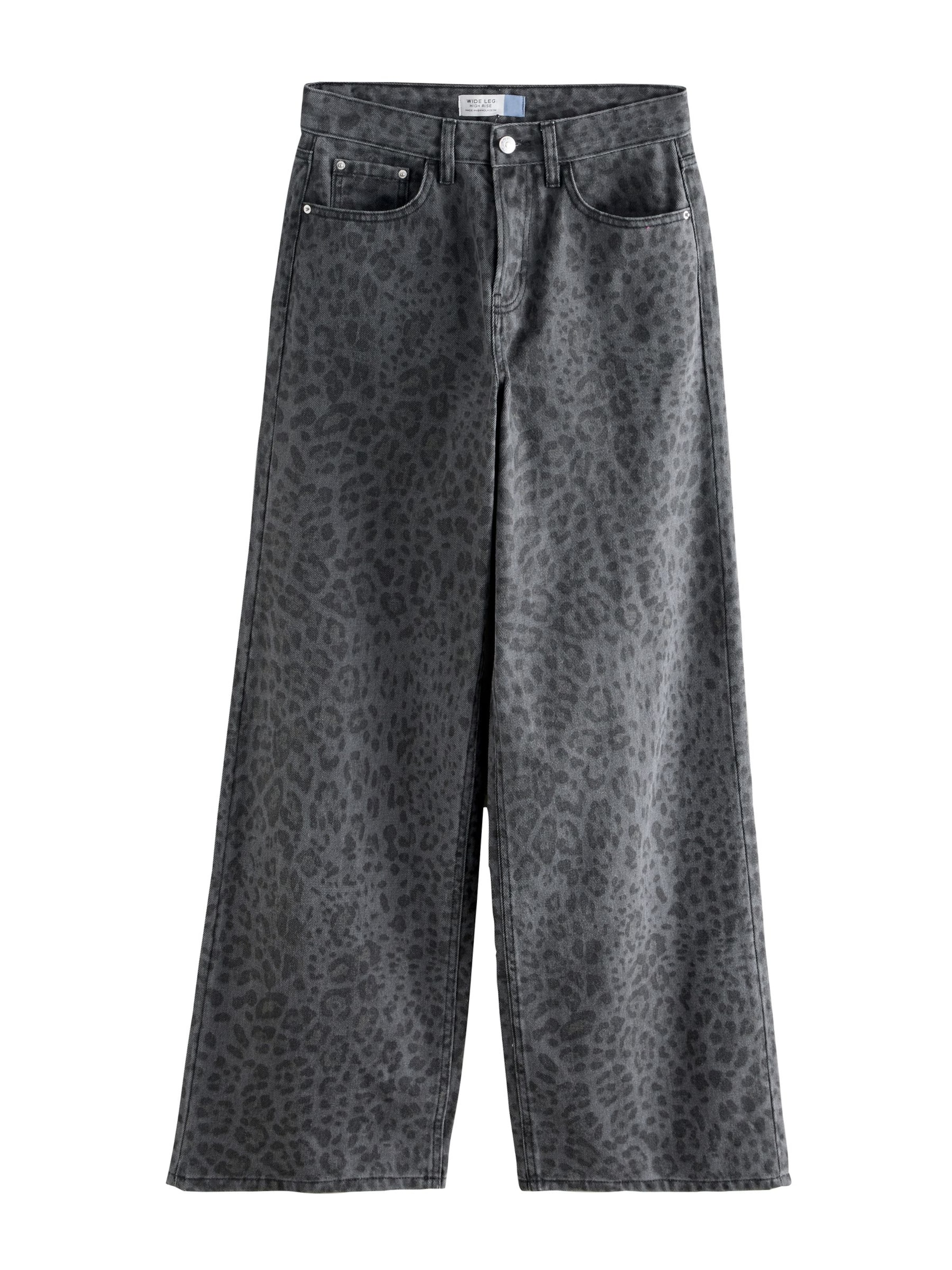 Loosefit Jeans di Next in grigio: frontale