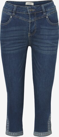 KOROSHI Regular Jeans in Blauw: voorkant