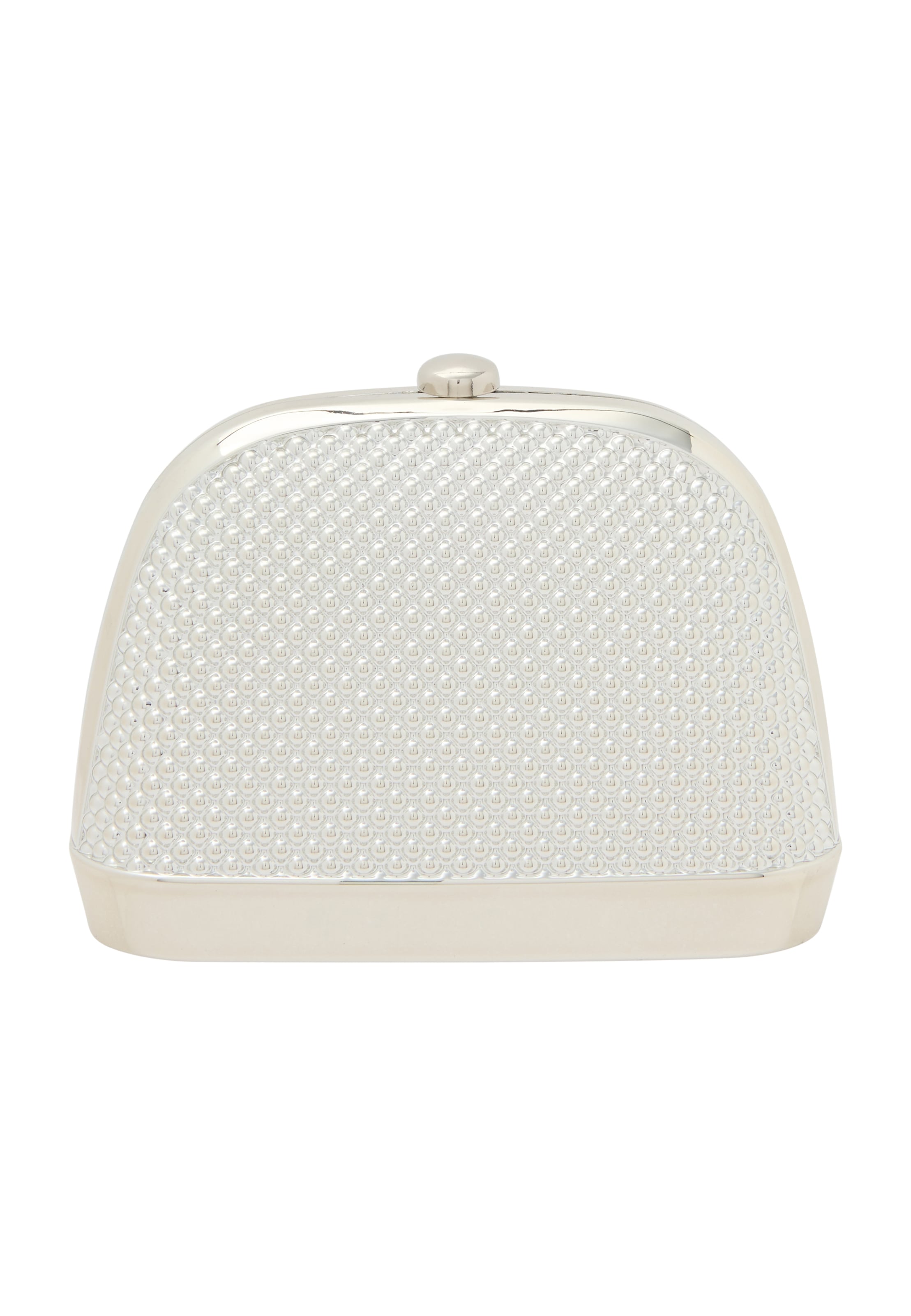 myMo at night Клатч в Серебристый: спереди