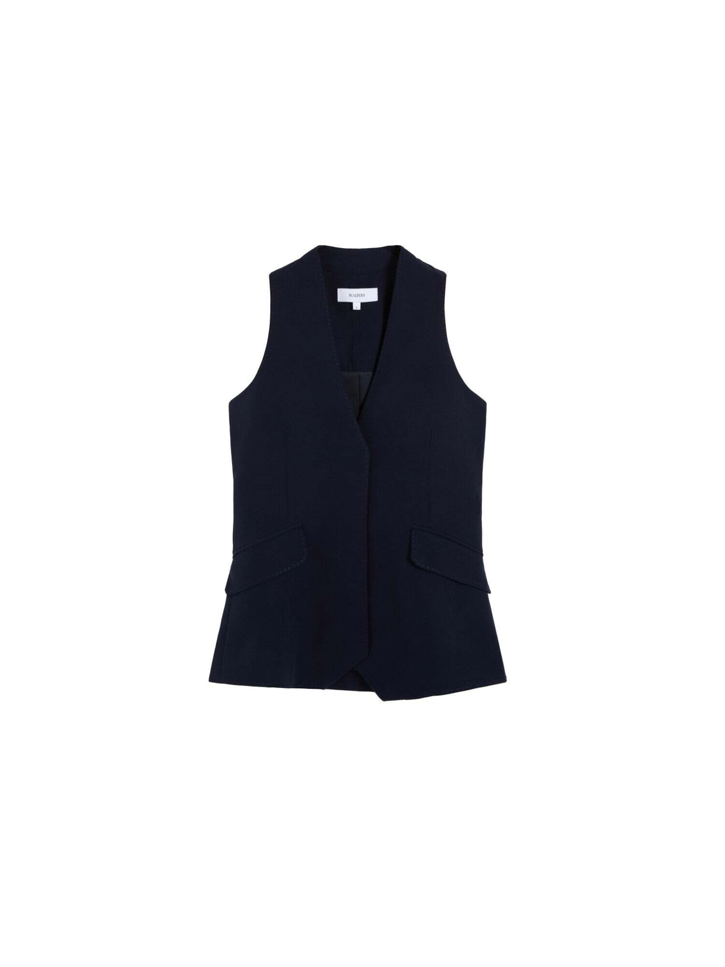 Scalpers Suit vest ' ' in Blue: front