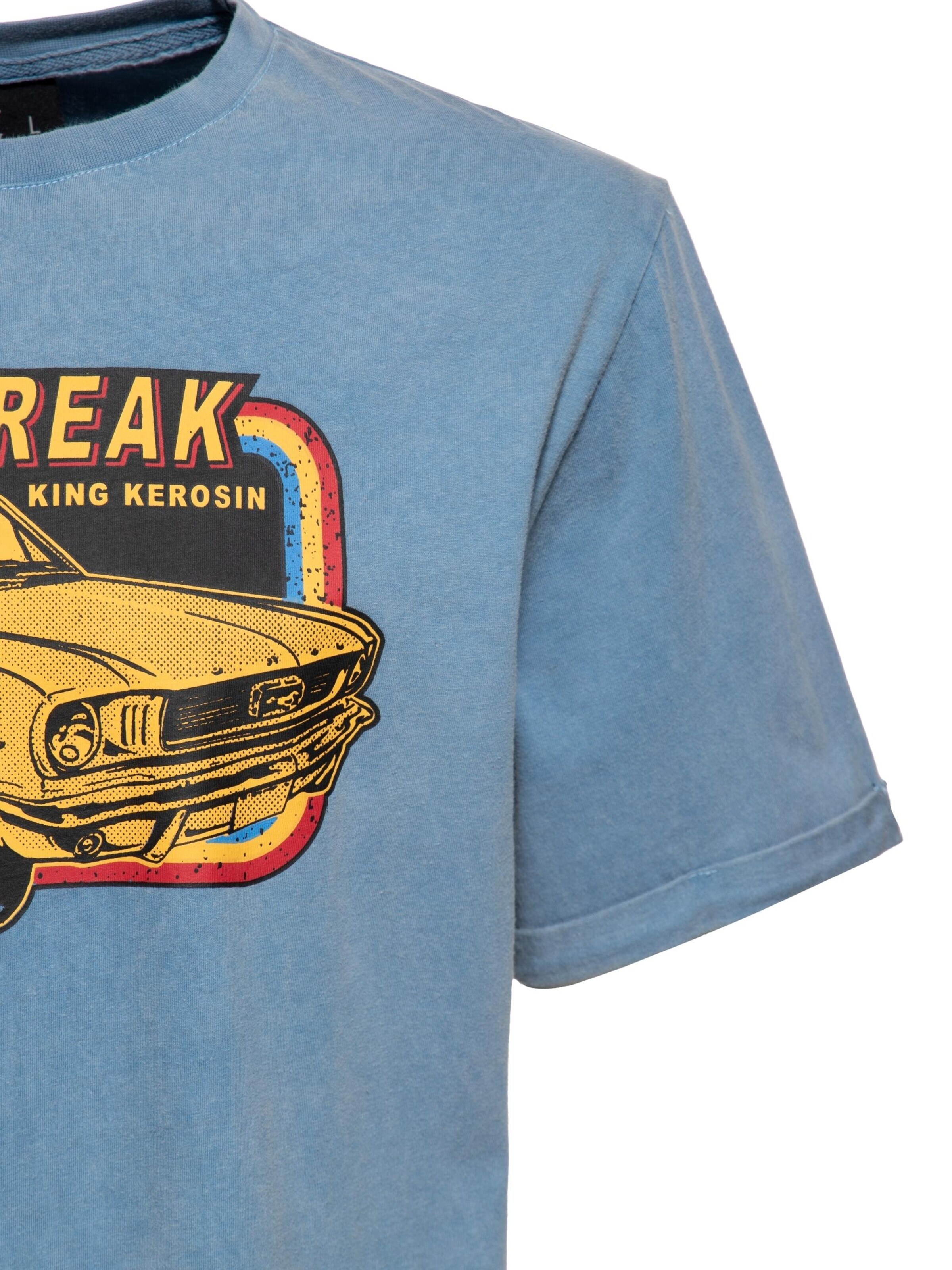 King Kerosin Shirt 'Speedfreak' in Blue