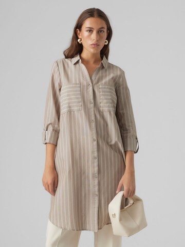 VERO MODA Bluse 'SARAH' i beige: forside