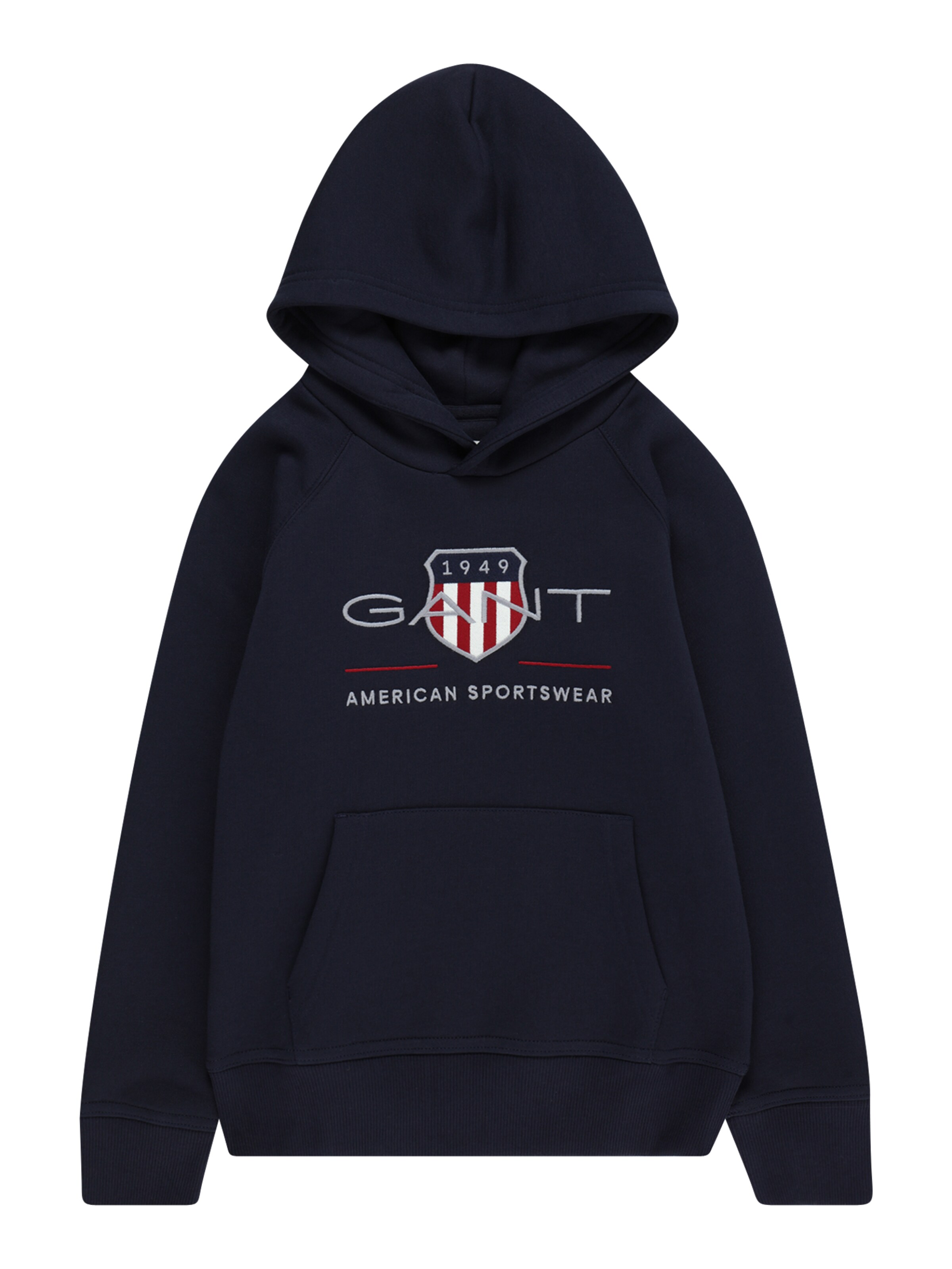 Felpa di GANT in blu: frontale