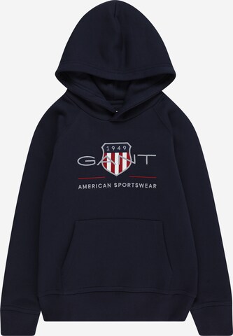 GANT - Sudadera en azul: frente