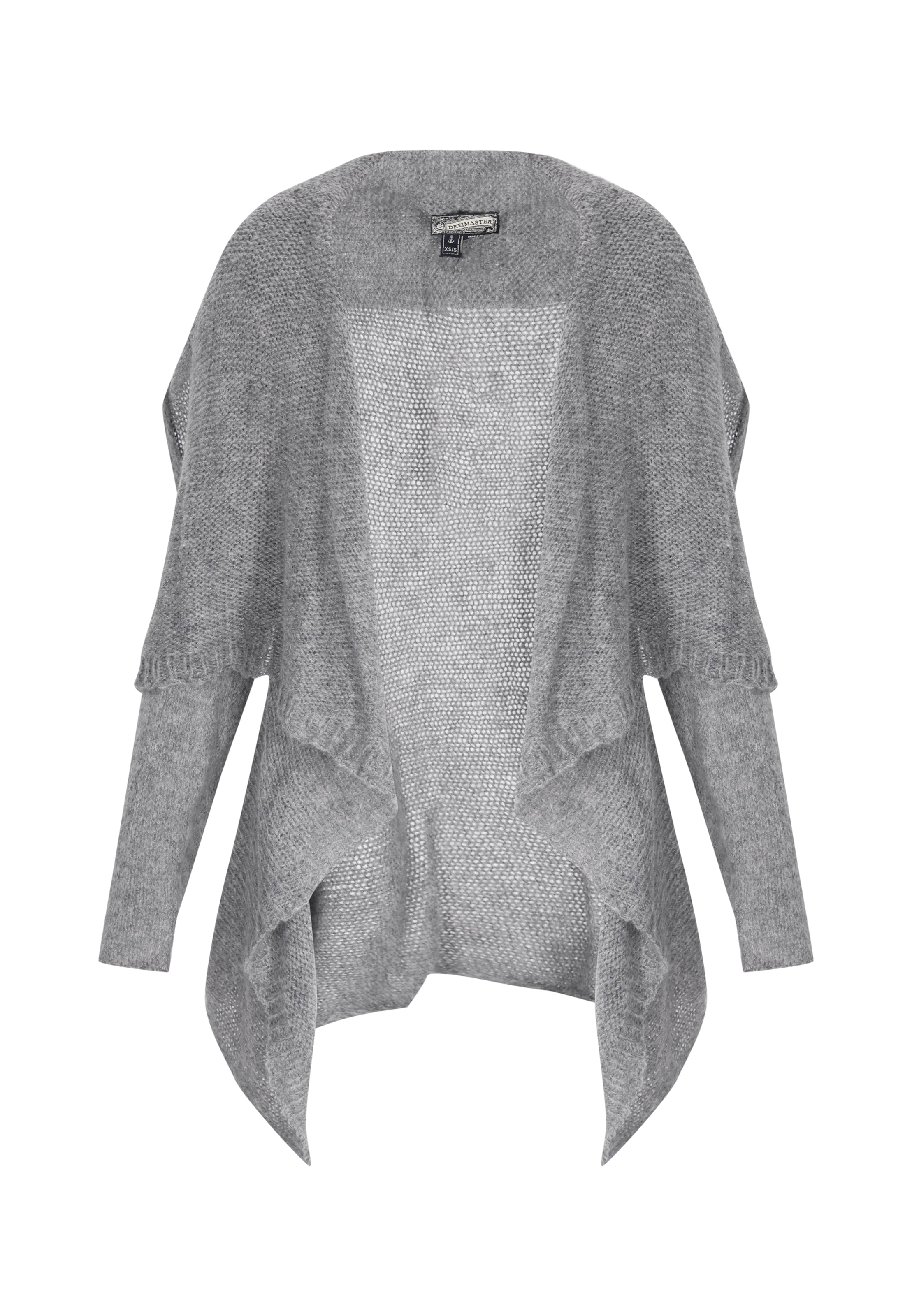 DreiMaster Vintage Kardigán - szürke: elől