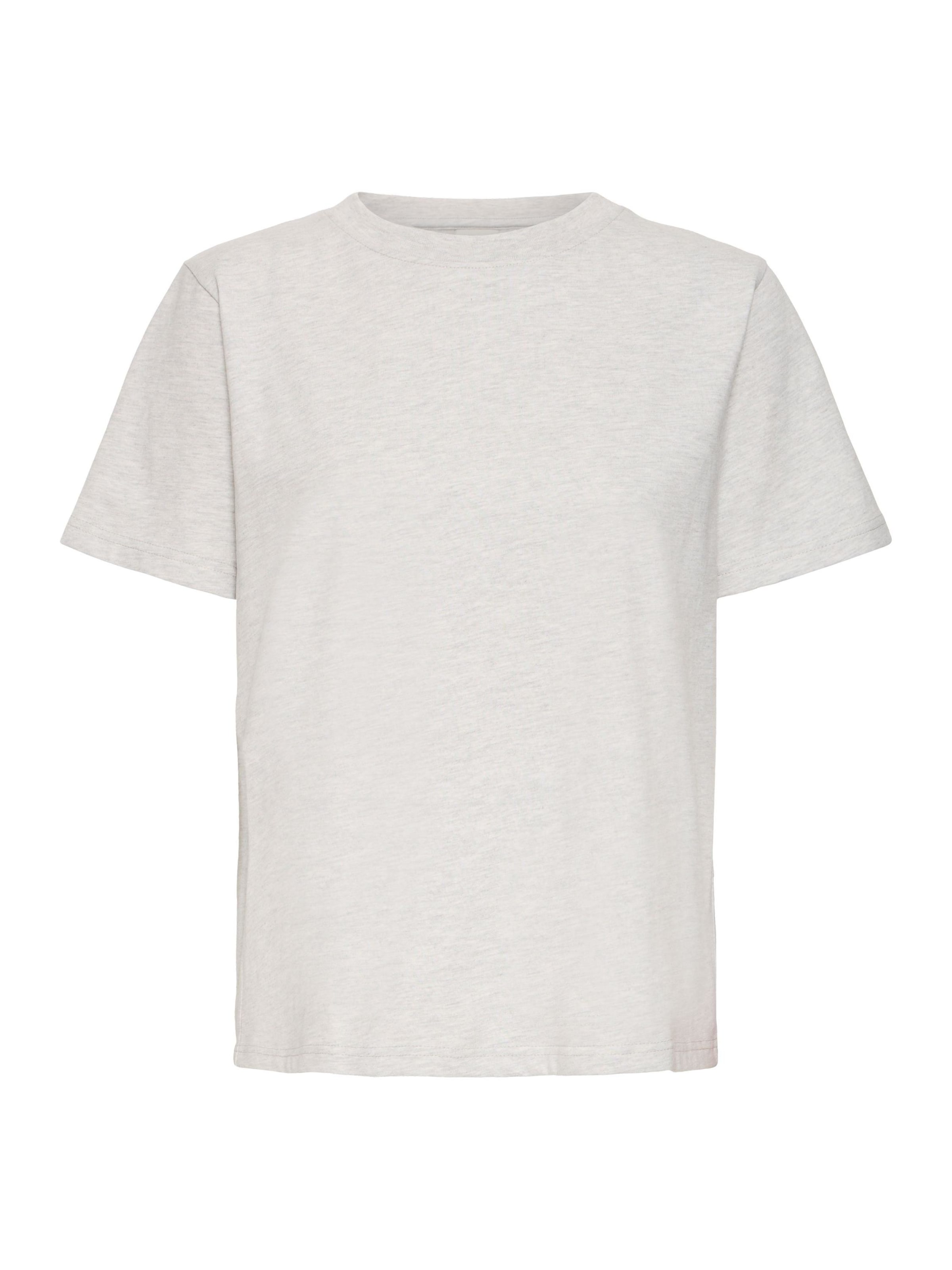 ICHI Majica 'IHPalmer' | siva barva: sprednja stran