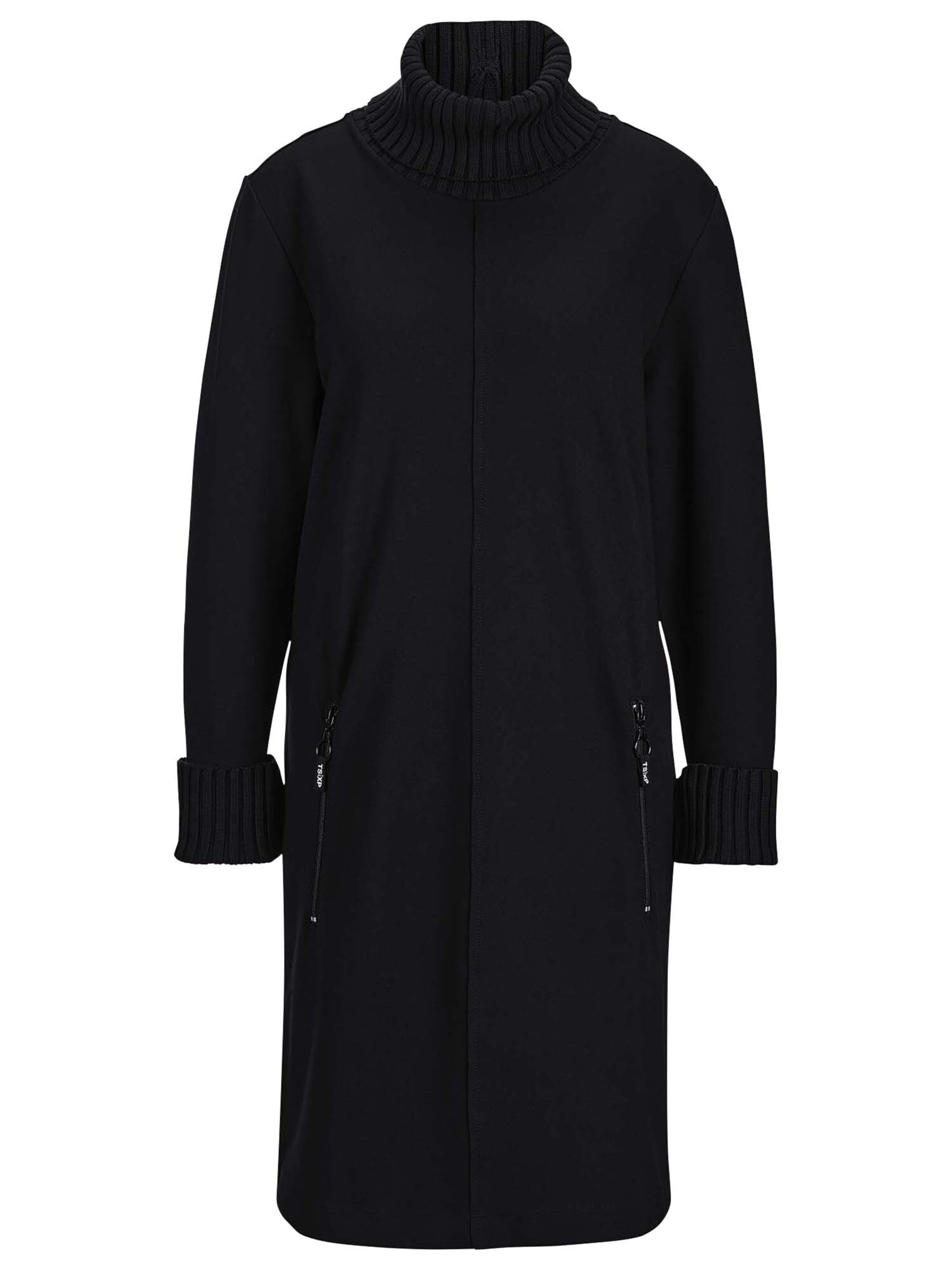 MADELEINE Kleid in Schwarz: Vorderseite