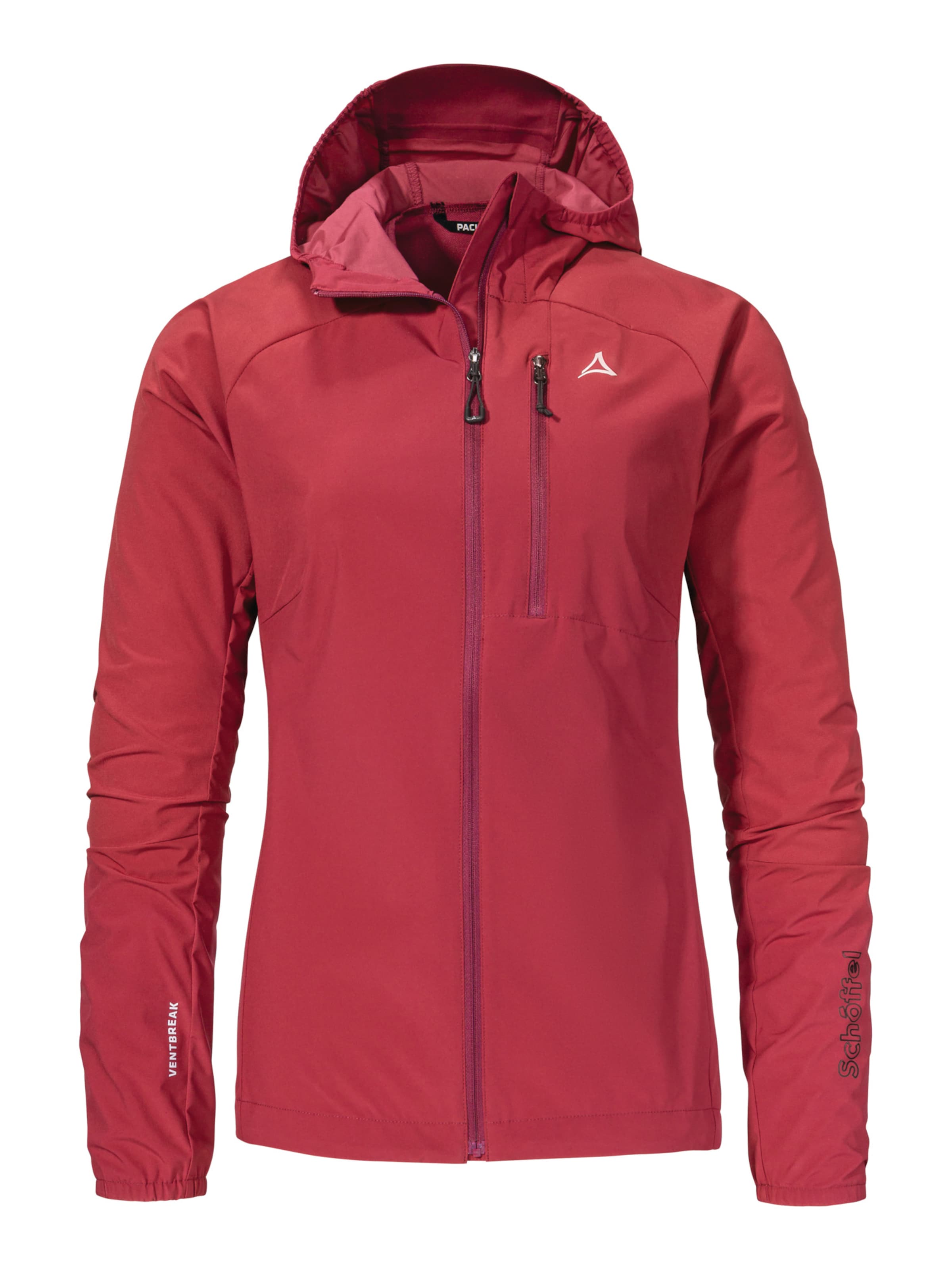 Veste outdoor ' Bike Hybrid Jk Style Mamry WMS ' Schöffel en rouge : devant