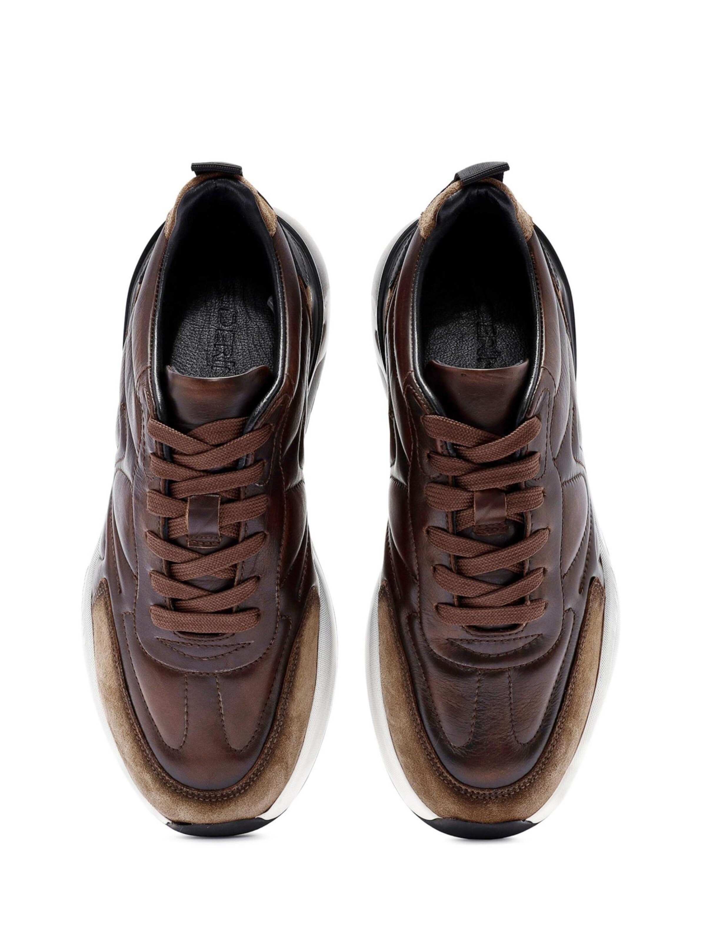 Derimod Platform trainers in Brown