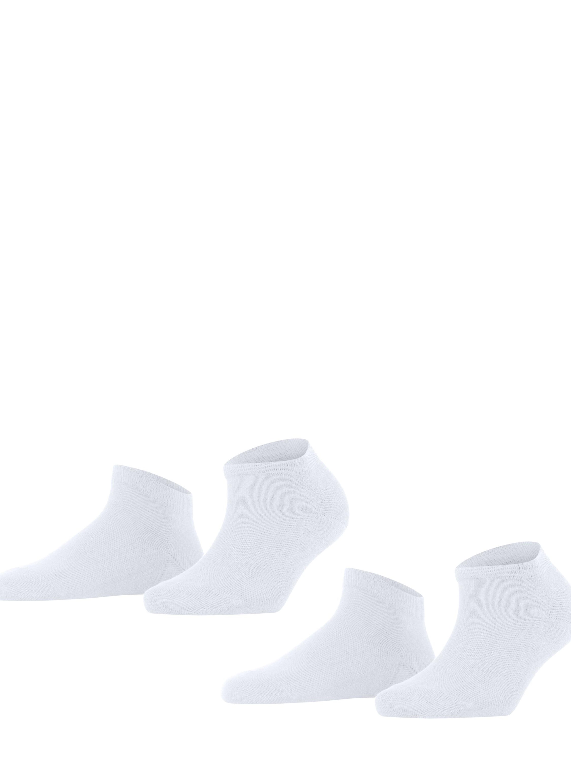 FALKE Füßlinge 'Happy 2-Pack'‌‌‌‌‌‌‌ in Weiß: Vorderseite