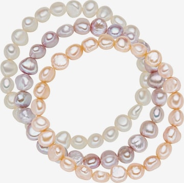 Valero Pearls Bracelet in Purple: front