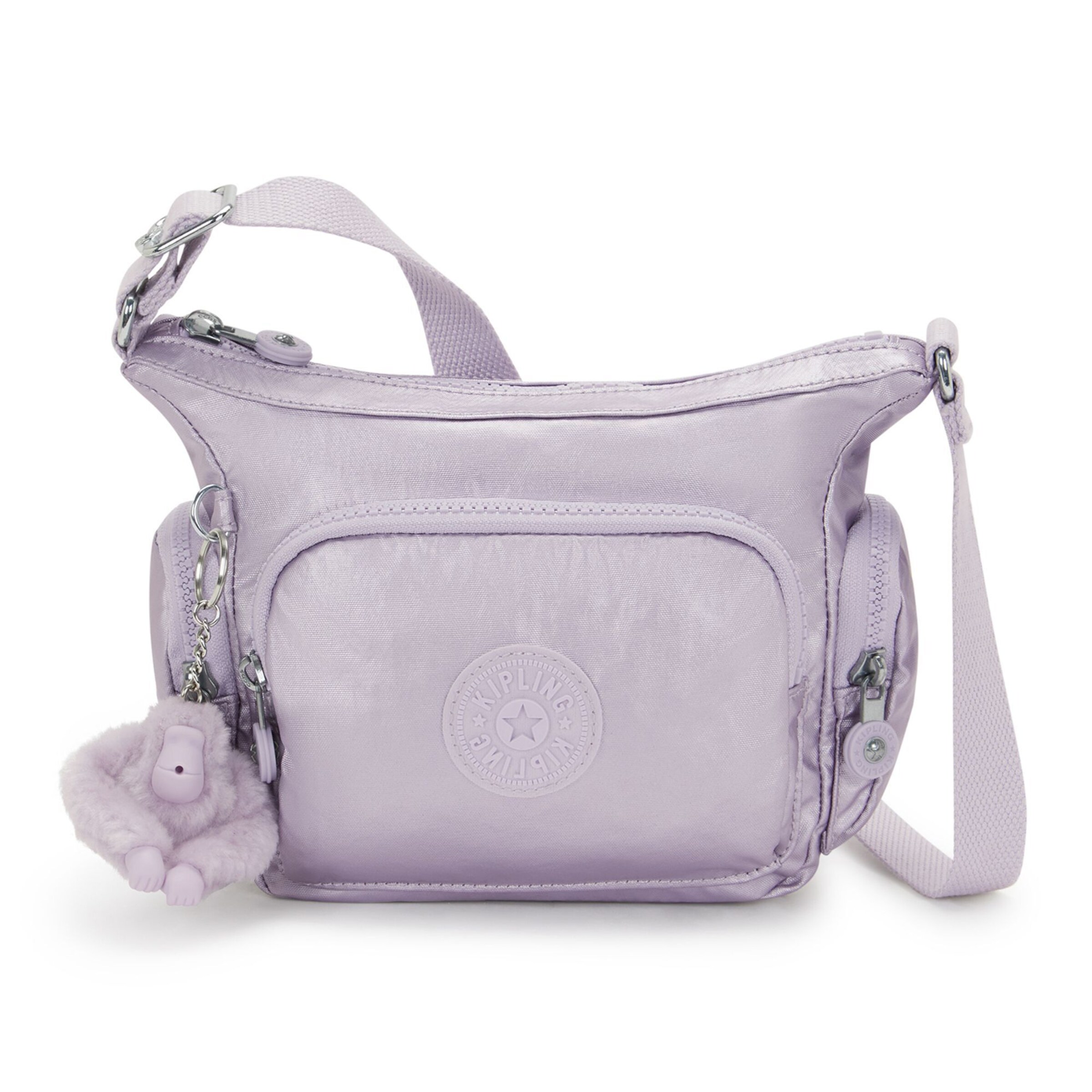 KIPLING Axelremsväska 'Gabbie' i lila: framsida