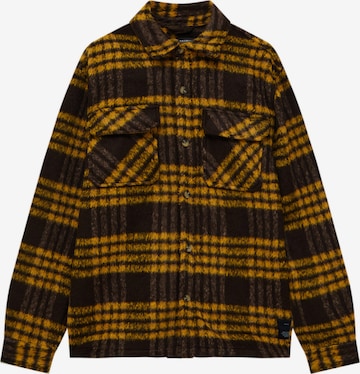 Veste mi-saison Pull&Bear en jaune : devant