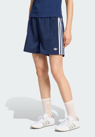 ADIDAS ORIGINALS - Loosefit Pantalón 'Firebird' en azul: frente