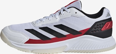 ADIDAS PERFORMANCE Sportschuh 'Courtquick' in dunkelrot / schwarz / weiß, Produktansicht