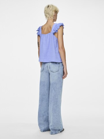PIECES Blouse 'PCKiara' in Blue