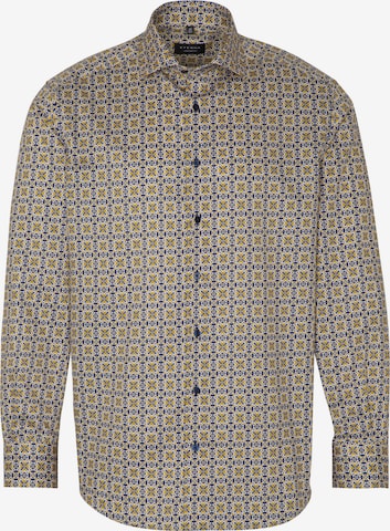 ETERNA Regular fit Button Up Shirt in Gold: front