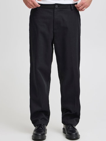 !Solid Regular Chino 'SDAlann' in Zwart