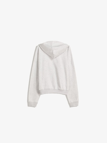 Bershka Jopa na zadrgo | siva barva