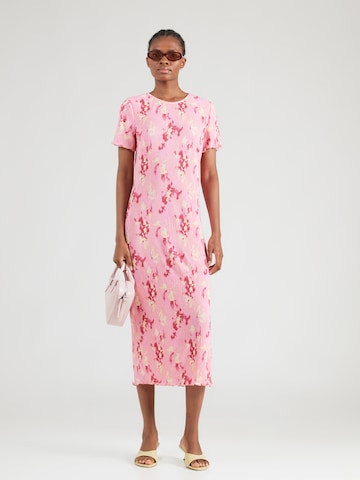 PIECES Summer Dress 'PCFLORA' in Pink: front