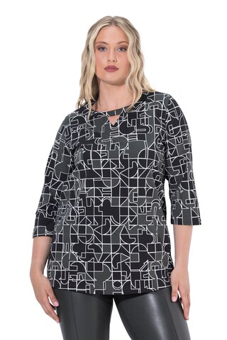 Ulla Popken Shirt in Grijs: voorkant