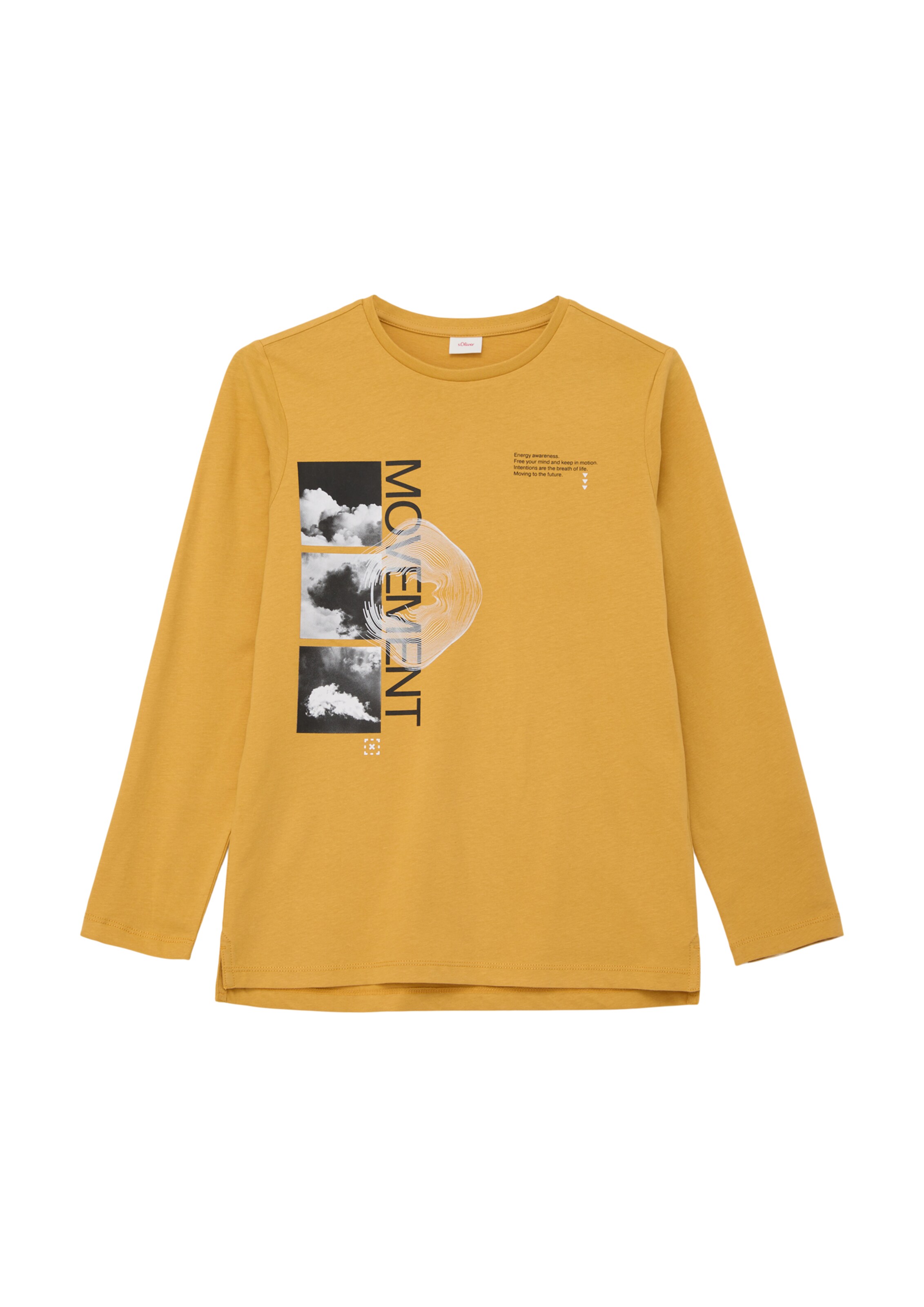 s.Oliver Shirt in Gelb: Vorderseite