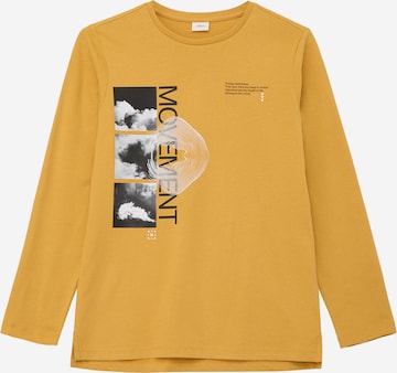 T-Shirt s.Oliver en jaune : devant