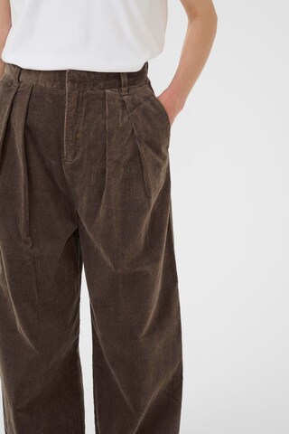 InWear Wide leg Trousers 'ToriIW' in Grey