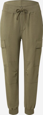 Tapered Pantaloni cargo di Polo Ralph Lauren in verde: frontale