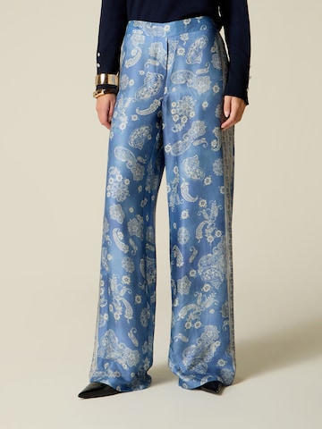 oltre - Ropa ancha Pantalón en azul
