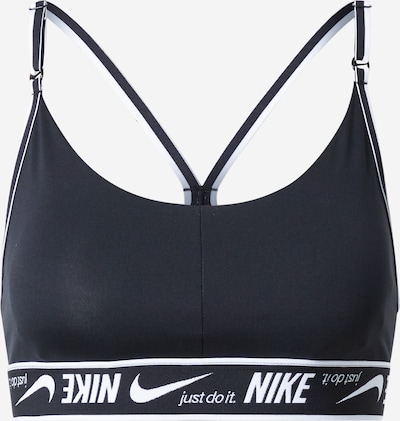 NIKE Športová podprsenka - čierna / biela, Produkt