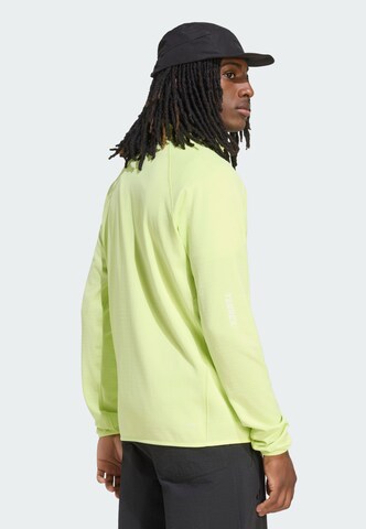 Giacca di pile funzionale 'Xperior' di ADIDAS TERREX in verde