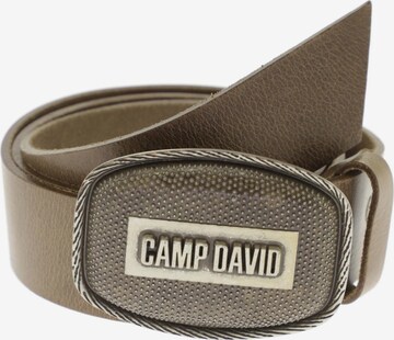 CAMP DAVID Belt & Suspenders in One size in Brown: front