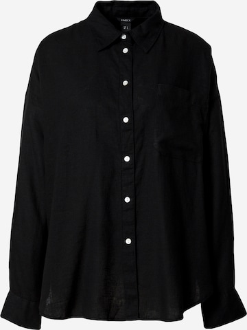 Camicia da donna 'Alexa' di Lindex in nero: frontale