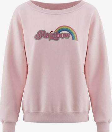 Sweat-shirt MYMO en rose : devant