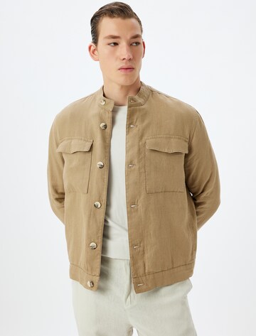 Koton Between-season jacket in Beige: front