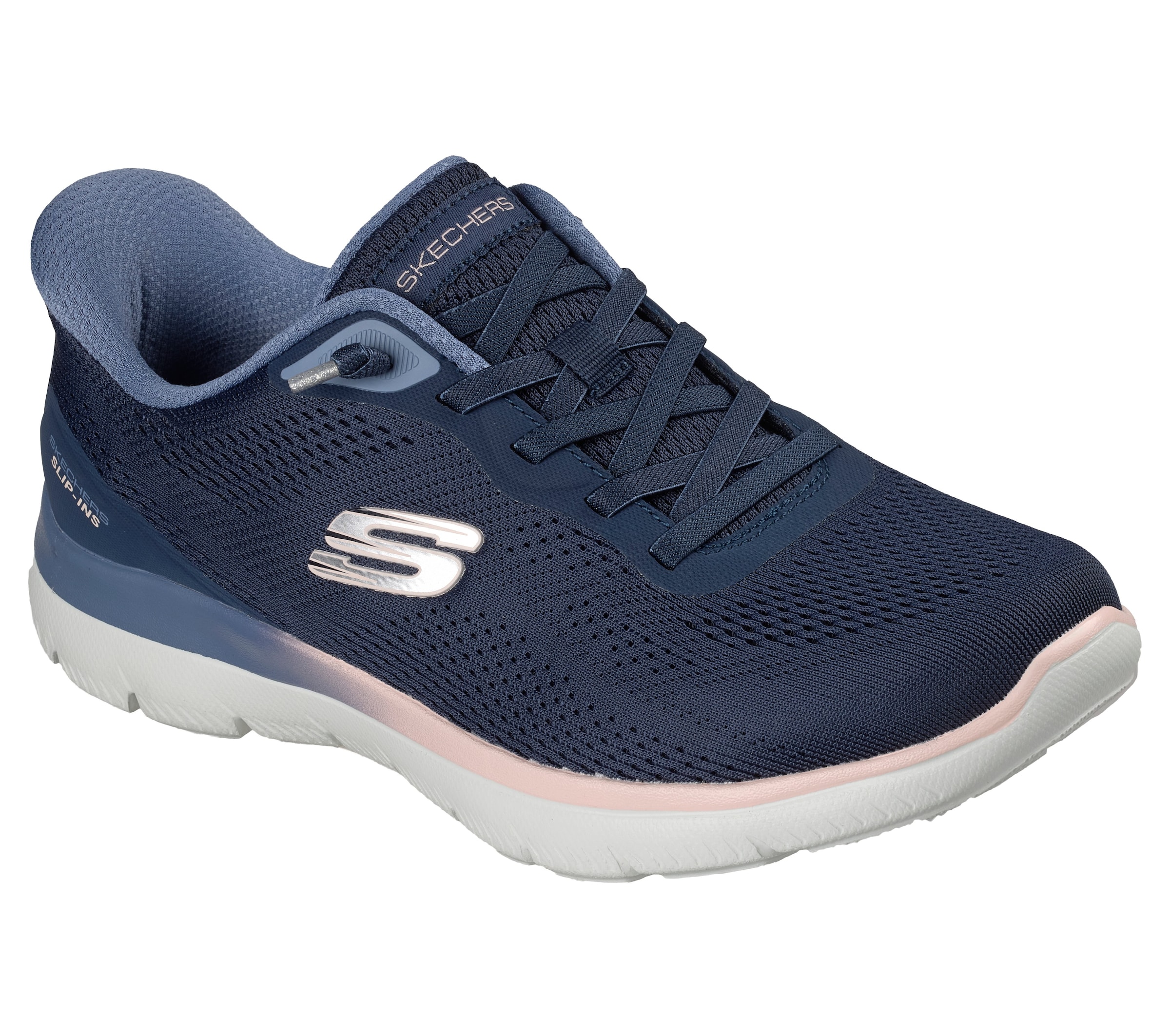 SKECHERS Slip-Ons in Blue