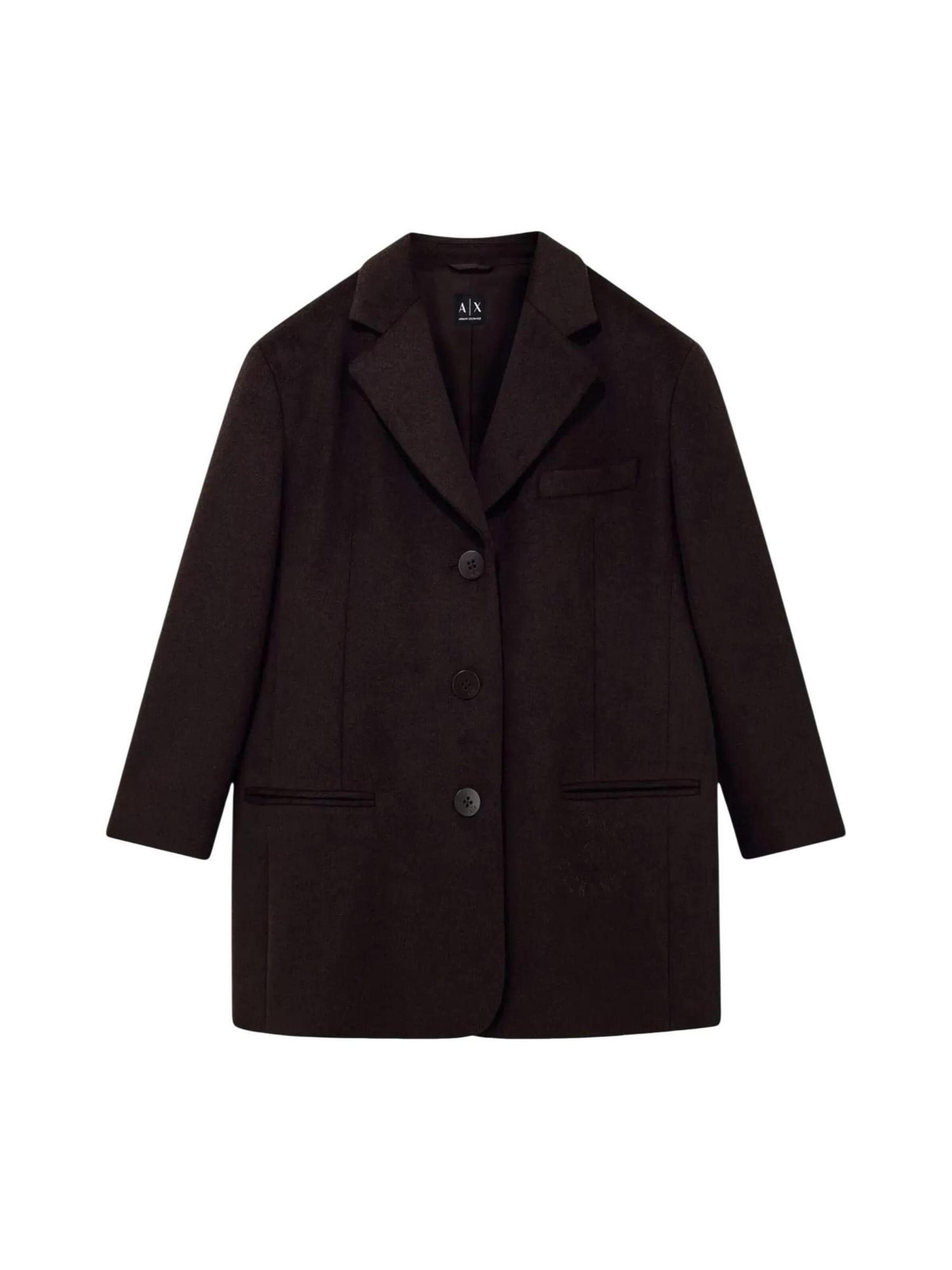 ARMANI EXCHANGE - Abrigo de entretiempo 'XW003139 AF26076' en marrón: frente